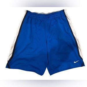 Nike Dri Fit Blue Basketball Shorts